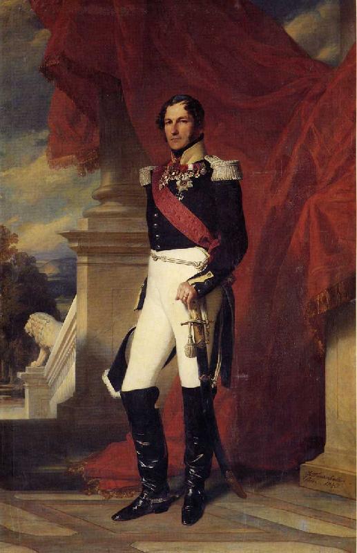Franz Xaver Winterhalter Leopold I, King of the Belgians Sweden oil painting art